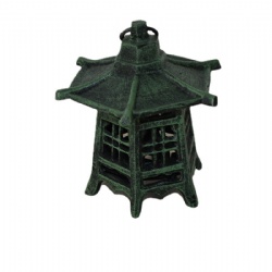 Cast Iron Pagoda Candle Holder